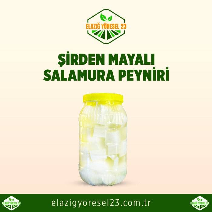 Şirden Mayalı Salamura Peyniri 5 kg