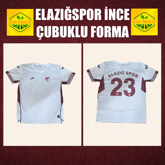 ELAZIĞSPOR YETİŞKİN İNCE ÇUBUKLU FORMA