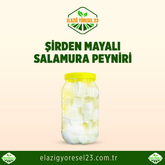 Şirden Mayalı Salamura Peyniri 5 kg