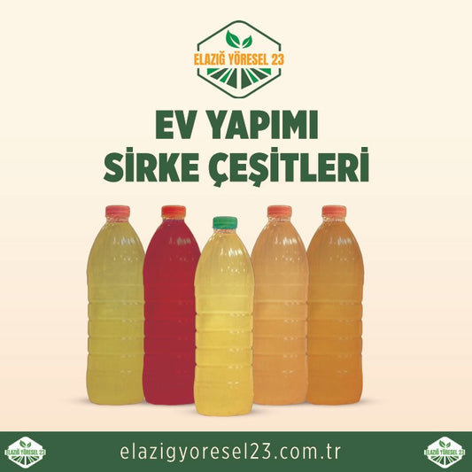 Ev Yapımı Sirke Çeşitleri